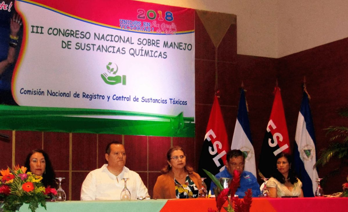 CIRA/UNAN-Managua participa en “Tercer Congreso Nacional sobre manejo de las sustancias químicas”