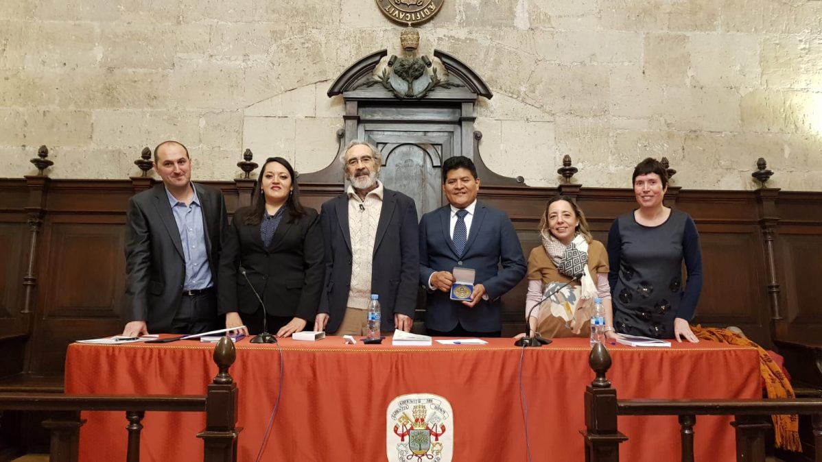 Docente-investigador del CIRA/UNAN-Managua defiende su tesis doctoral en la Universidad de Valladolid, España.